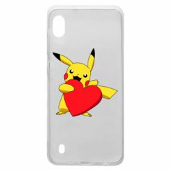 Чехол для Samsung A10 Pikachu Heart