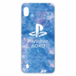 Чохол для Samsung A10 Playstation on tai dai background - PrintSalon