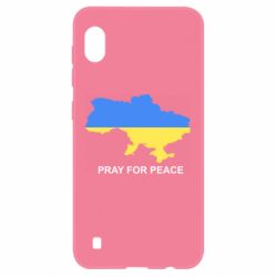 Чехол для Samsung A10 Pray for peace - PrintSalon