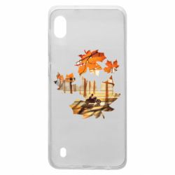 Чехол для Samsung A10 Проезжая осень