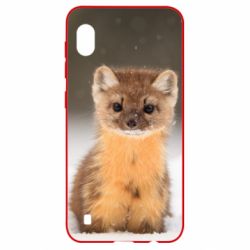 Чехол для Samsung A10 Пушистая куница - PrintSalon