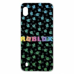 Чехол для Samsung A10 Roblox And Logo 3D - PrintSalon