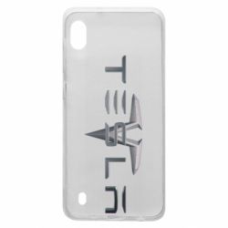 Чехол для Samsung A10 Tesla Car logo