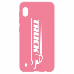 Чехол для Samsung A10 Truck simple art - PrintSalon