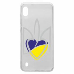Чехол для Samsung A10 Ukrainian heart - PrintSalon