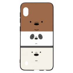 Чехол для Samsung A10 We bare bears ice cream