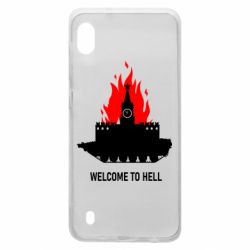 Чехол для Samsung A10 Welcome to Hell - PrintSalon