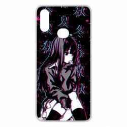 Чохол для Samsung A10s Anime Girl Glitch - PrintSalon