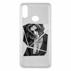 Чехол для Samsung A10s Black and white Damiano - PrintSalon