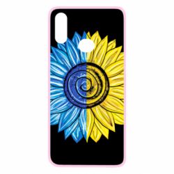 Чехол для Samsung A10s Большой подсолнух Украина - PrintSalon