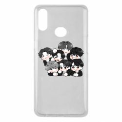 Чохол для Samsung A10s BTS Cute Art - PrintSalon