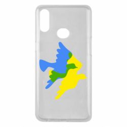 Чехол для Samsung A10s Dove flag of Ukraine - PrintSalon