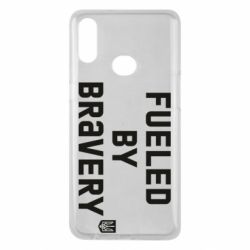Чехол для Samsung A10s Fueled by bravery - PrintSalon