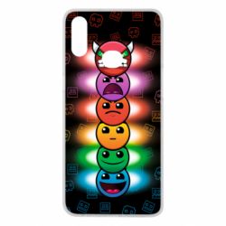 Чохол для Samsung A10s Geometry Dash Levels - PrintSalon