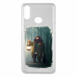 Чехол для Samsung A10s Хагрид в лесу - PrintSalon