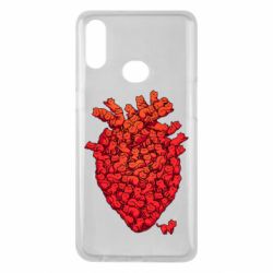 Чехол для Samsung A10s Heart of many cats - PrintSalon