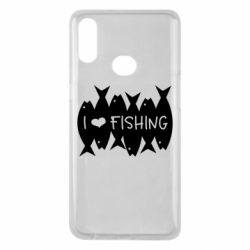 Чохол для Samsung A10s I Love Fishing - PrintSalon