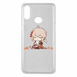 Чохол для Samsung A10s Кадзуха з котом - PrintSalon