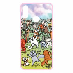 Чохол для Samsung A10s Коти танцюють - PrintSalon