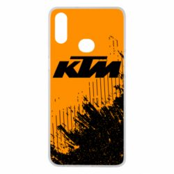 Чехол для Samsung A10s KTM and grunge background - PrintSalon