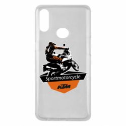 Чехол для Samsung A10s KTM Sportmotorcycle Art - PrintSalon