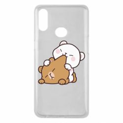 Чехол для Samsung A10s Кусь мишки - PrintSalon
