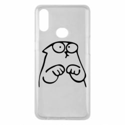 Чехол для Samsung A10s Милый Кот Саймона - PrintSalon