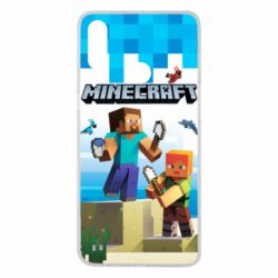 Чехол для Samsung A10s Minecraft summer - PrintSalon