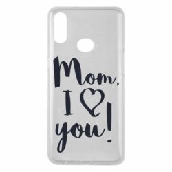 Чехол для Samsung A10s Mom, I love you - PrintSalon