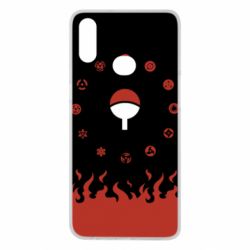Чехол для Samsung A10s Naruto Sasuke Uchiha Sharingan - PrintSalon