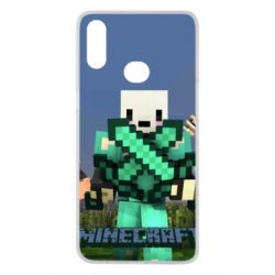 Чехол для Samsung A10s Novaskin Minecraft - PrintSalon