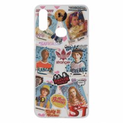 Чехол для Samsung A10s Очень странные дела. Стикеры - PrintSalon