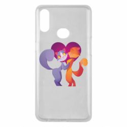 Чохол для Samsung A10s Парочка. Котики - PrintSalon