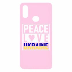 Чехол для Samsung A10s PEACE LOVE UKRAINE - PrintSalon