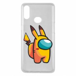 Чохол для Samsung A10s Pikachu Among Us - PrintSalon