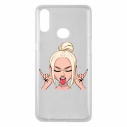 Чехол для Samsung A10s Punk Girl - PrintSalon