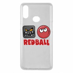 Чохол для Samsung A10s Red ball 4 - PrintSalon