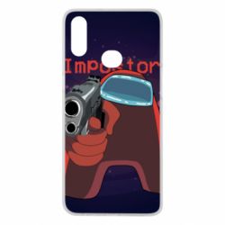 Чохол для Samsung A10s Red With A Gun - PrintSalon