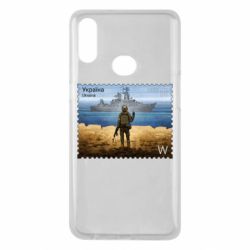 Чехол для Samsung A10s русский корабль иди на@ - PrintSalon