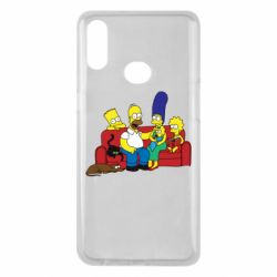 Чехол для Samsung A10s Simpsons At Home - PrintSalon