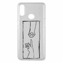 Чехол для Samsung A10s Сreation meow - PrintSalon