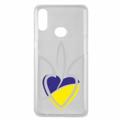 Чехол для Samsung A10s Ukrainian heart - PrintSalon