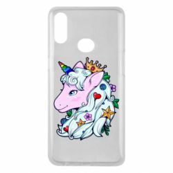 Чехол для Samsung A10s Unicorn Princess - PrintSalon