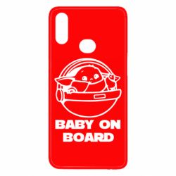 Чехол для Samsung A10s Вaby on board - PrintSalon