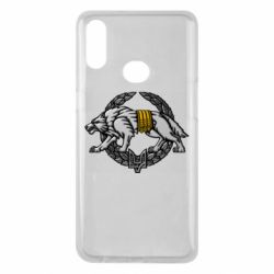 Чехол для Samsung A10s Волк УССО - PrintSalon