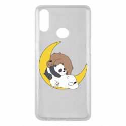 Чехол для Samsung A10s We bare bears sleep - PrintSalon