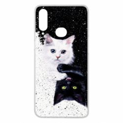 Чехол для Samsung A10s Yin and Yang cats - PrintSalon