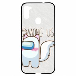 Чохол для Samsung A11 / M11 Among us cute cat - PrintSalon