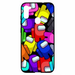 Чехол для Samsung A11/M11 Among us multicolored - PrintSalon