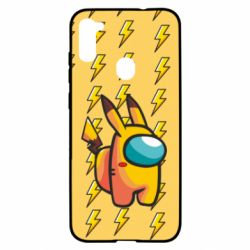 Чехол для Samsung A11/M11 Among Us - Pikachu skin - PrintSalon